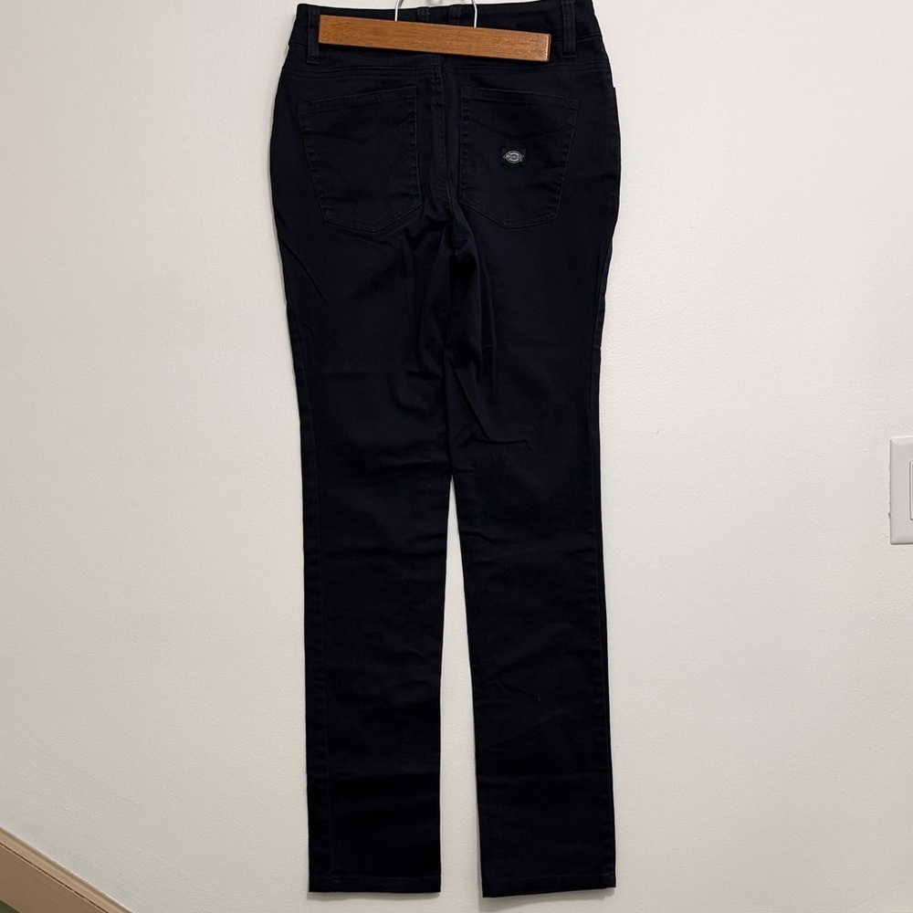 Dickies Women's Dark Blue Straight Leg Pant - Picture 5 of 10